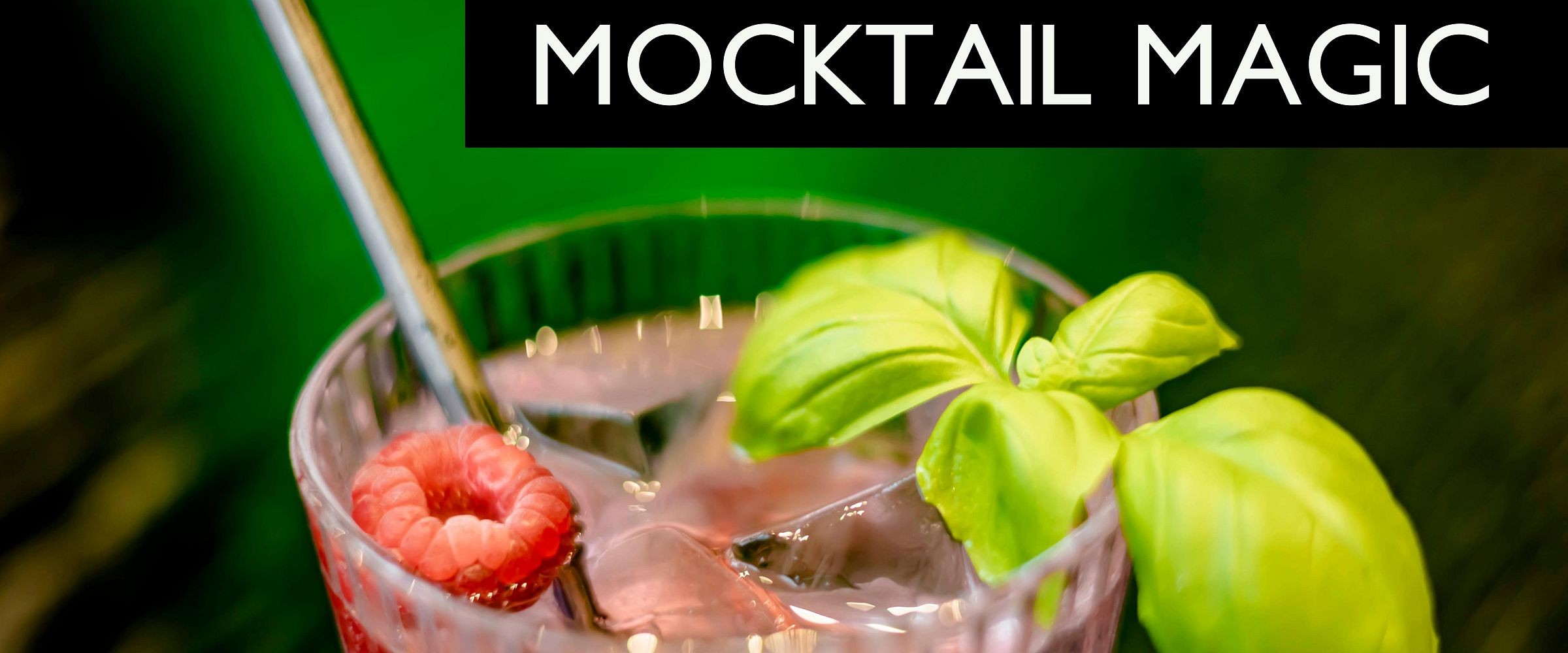 Des mocktails élégants pour traverser la Tournée Minérale !