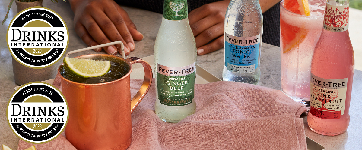 Fever-Tree " No.1 Best Selling Mixer " & " No.1 Top Trending Mixer " pour la 9ème année